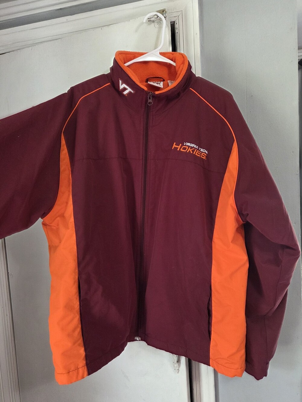 Virginia Tech Fleece-Lined Windbreaker